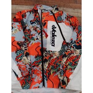 Valeza‎ Anime Streetwear Hooded Windbreaker Dragon Size 2XL 2505